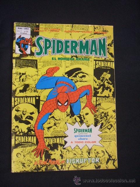C&oacute;mics: SPIDERMAN - V.3 - N&ordm; 58 - EL PLAN MORTAL DEL DISRUPTOR - VERTICE - - Foto 1