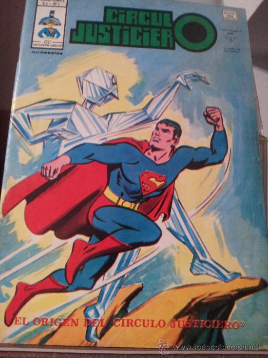 C&oacute;mics: C&iacute;rculo Justiciero (con Superm&aacute;n) Completa. Ed. V&eacute;rtice. - Foto 1