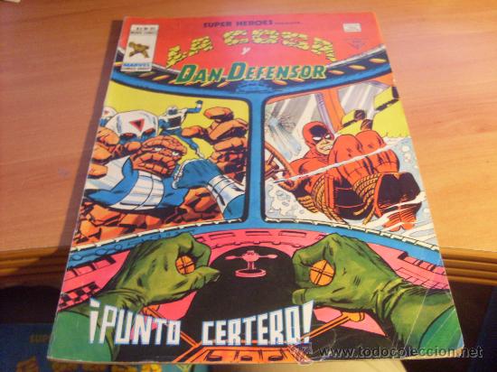 C&oacute;mics: LA COSA Y DAN DEFENSOR V2 N&ordm; 101 SUPER HEROES (ED. VERTICE) (COM25) - Foto 1