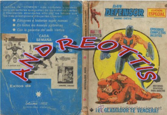 C&oacute;mics: portada, lomo y contraportada fatigados,  - Foto 2