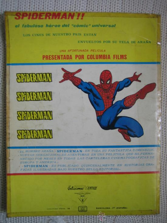 C&oacute;mics: Comics de vertice SPIDERMAN 1975 - Foto 5