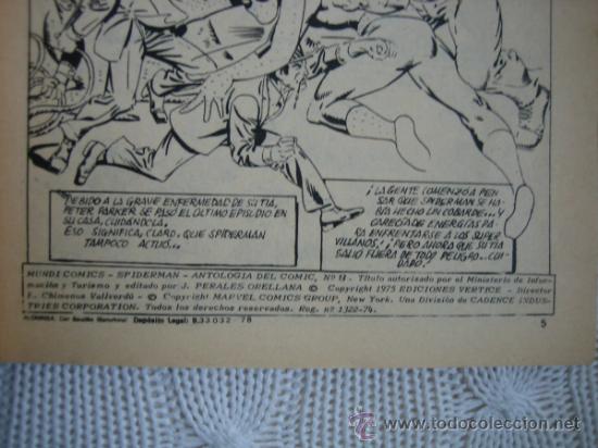 C&oacute;mics: Comics de vertice SPIDERMAN 1975 - Foto 3