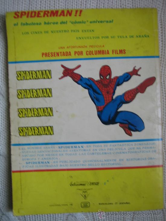 C&oacute;mics: Comics de vertice SPIDERMAN 1975 - Foto 4