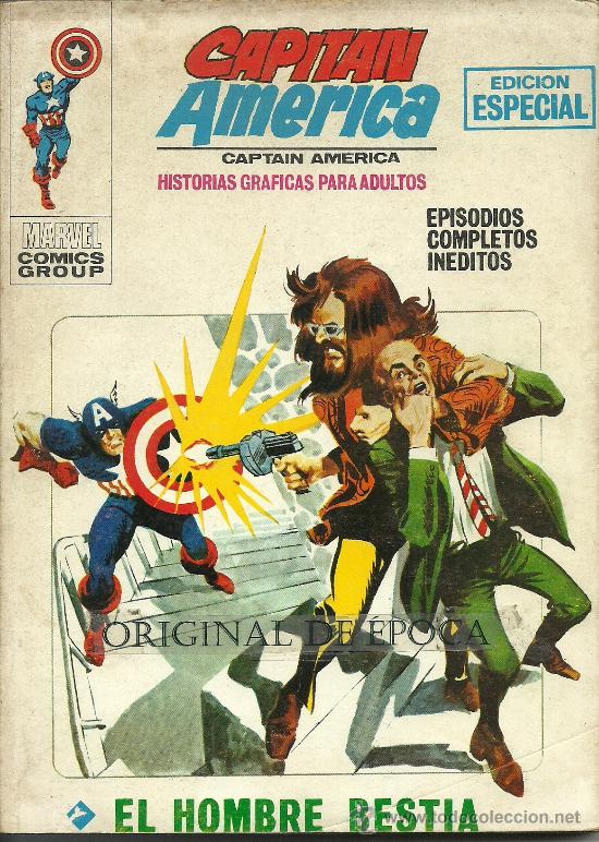 C&oacute;mics: (COM-307)COMIC VERTICE CAPITAN AMERICA N&ordm;8 - 25 PTS. - Foto 1