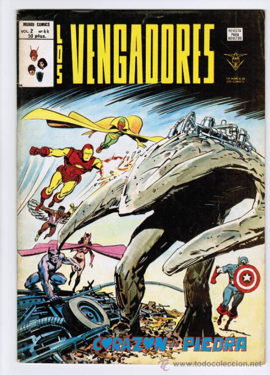 C&oacute;mics: LOS VENGADORES VOL.2. N&ordm; 44 - EDICIONES VERTICE - Foto 1
