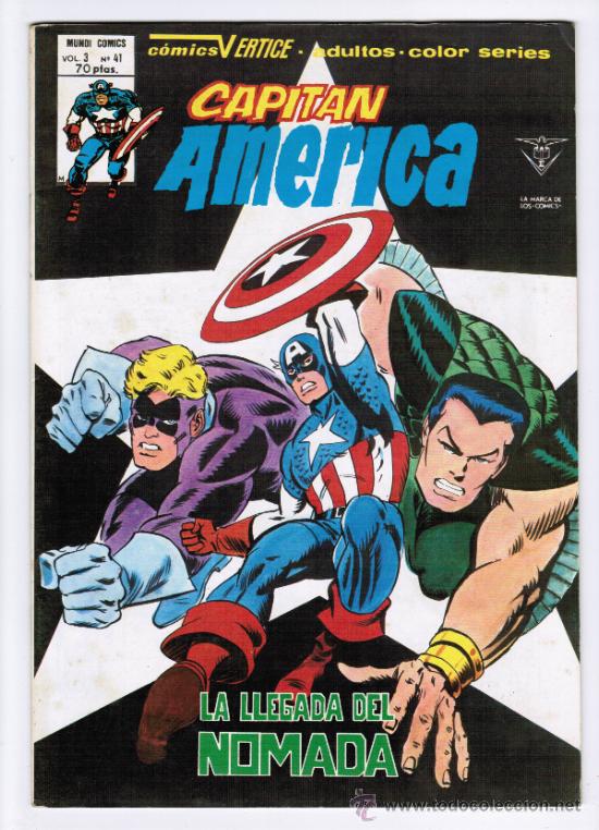C&oacute;mics: CAPITAN AMERICA VOL. 3. N&ordm; 41 - VERTICE - Foto 1