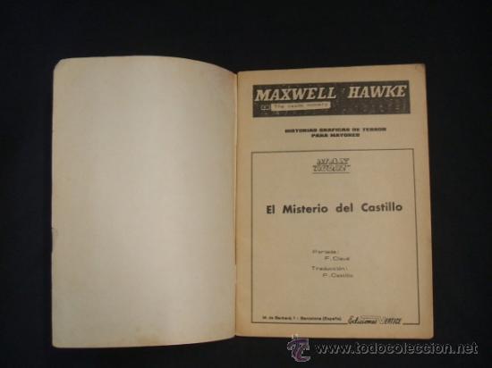 C&oacute;mics: MAX AUDAZ - N&ordm; 7 - EL MISTERIO DEL CASTILLO - EDICIONES VERTICE - GRAPA - - Foto 2