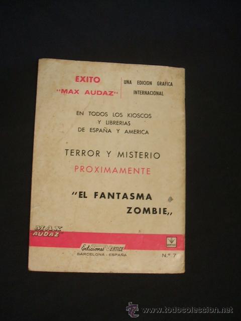C&oacute;mics: MAX AUDAZ - N&ordm; 7 - EL MISTERIO DEL CASTILLO - EDICIONES VERTICE - GRAPA - - Foto 5