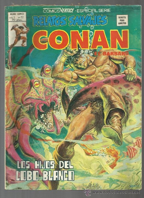 C&oacute;mics: RELATOS SALVAJES CONAN N&ordm; 77 - Foto 1