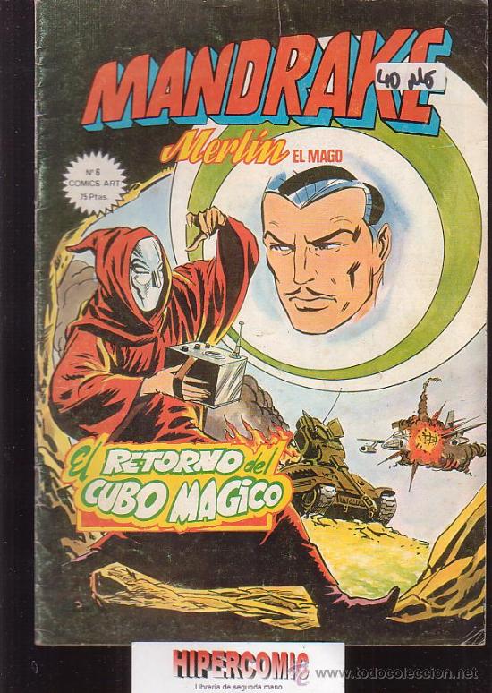 C&oacute;mics: MANDRAKE N&ordm; 6 -edita : VERTICE - Foto 1