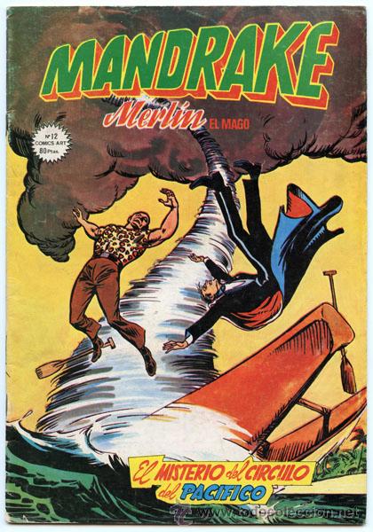 C&oacute;mics: COMICS ART - MANDRAKE - N&ordm; 12 - ED. VERTICE - 1981 - Foto 1