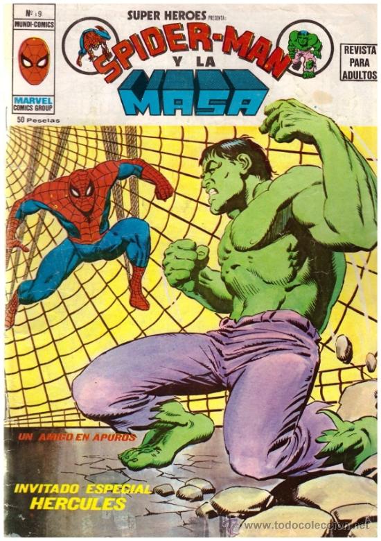 C&oacute;mics: Comic Spiderman y La Masa - Mundi Comics Vertice, n&ordm; 9 - Foto 1