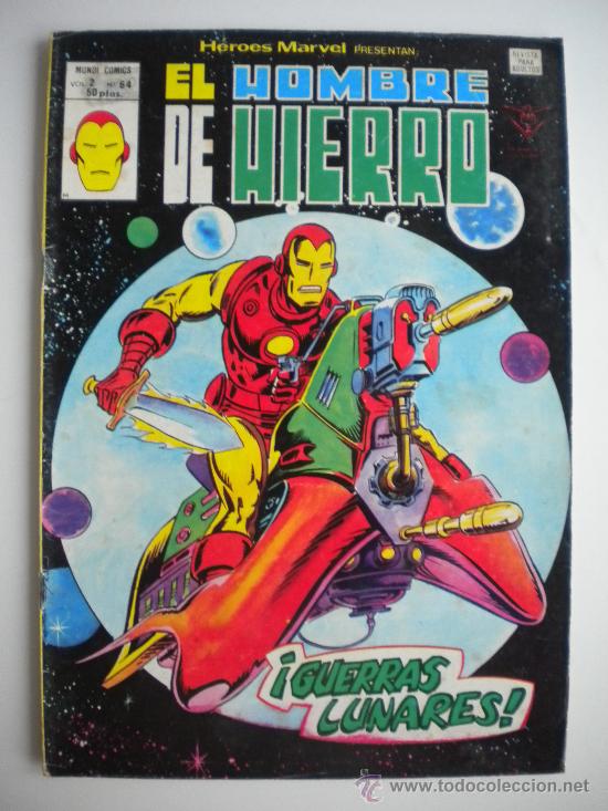 C&oacute;mics: VERTICE V2 HEROES MARVEL/HOMBRE DE HIERRO N&ordm; 64 - Foto 1