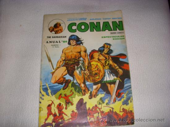 C&oacute;mics: CONAN ANUAL 80, EDITORIALV&Eacute;RTICE - Foto 1