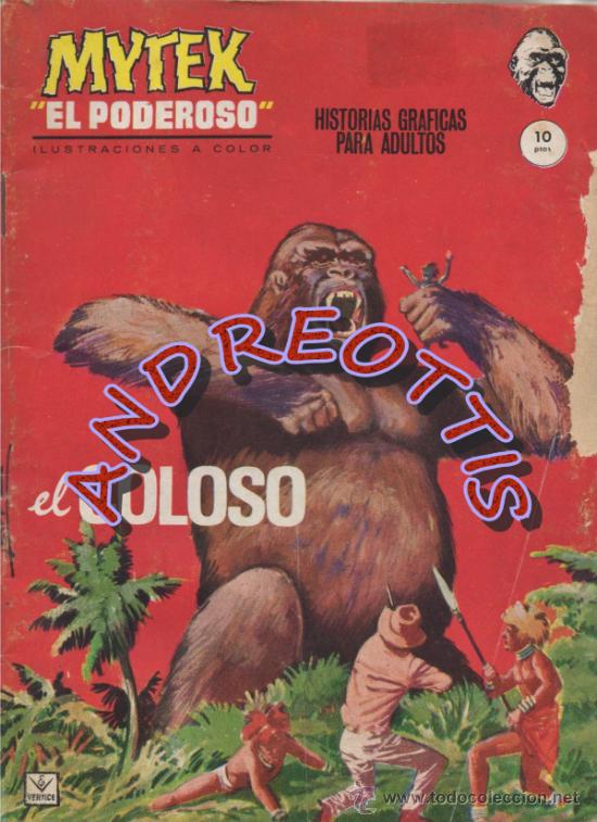 C&oacute;mics: MYTEK EL PODEROSO, VERTICE, V.1 (GRAPA) N. 1 , EL COLOSO - Foto 1