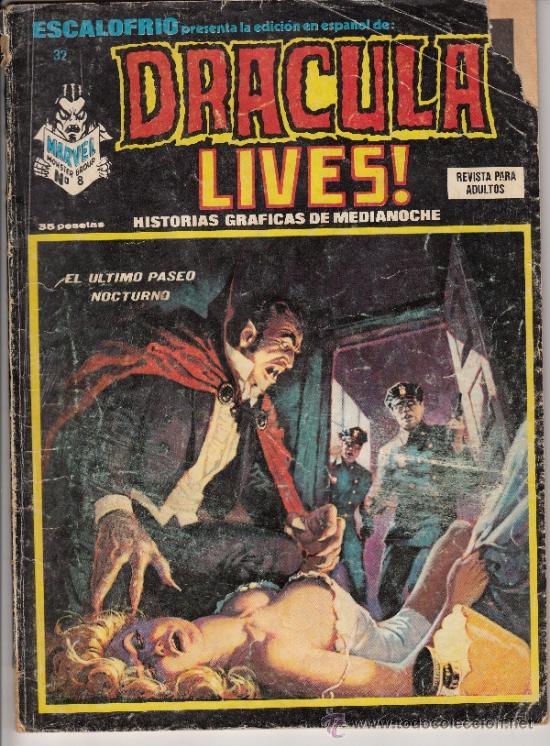 C&oacute;mics: ESCALOFRIO 32 - DRACULA LIVES - Foto 1