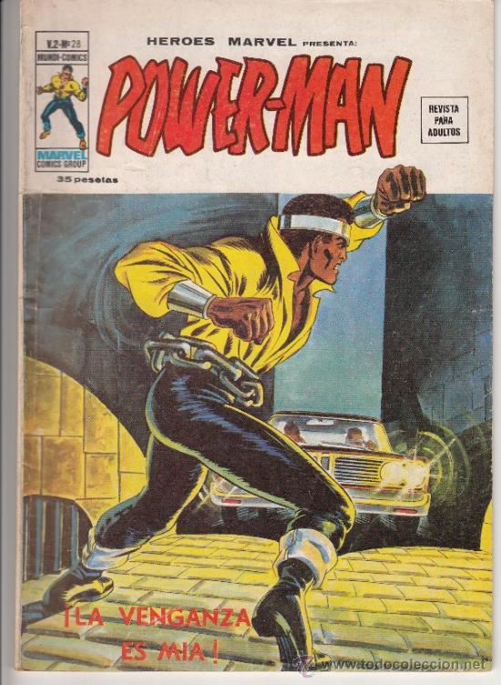 C&oacute;mics: HEROES MARVEL VOL. 2 N. 28 - POWERMAN - Foto 1
