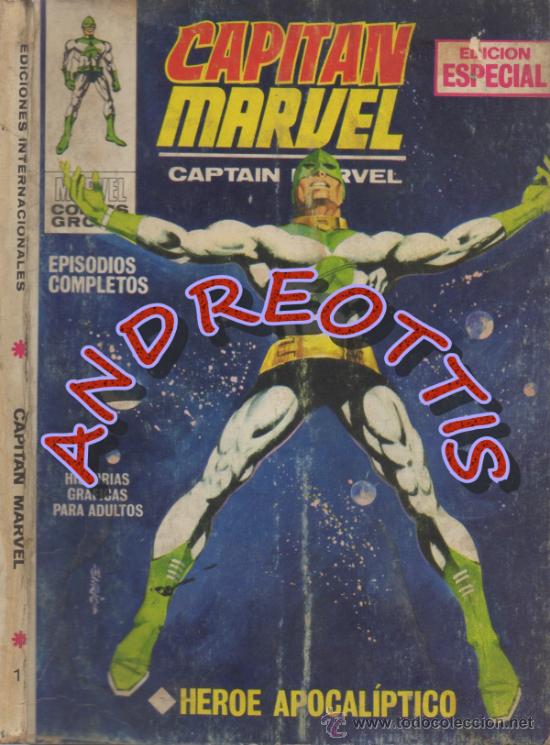 C&oacute;mics: CAPITAN MARVEL, VERTICE, V.1, N.1, HEROE APOCALIPTICO - Foto 1