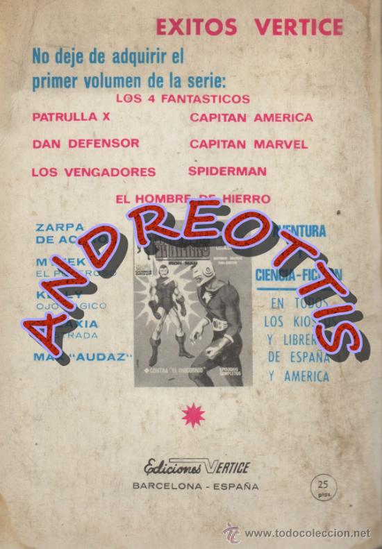 C&oacute;mics: Contraportada - Foto 2