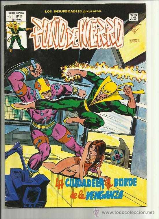 C&oacute;mics: LOS INSUPERABLES PU&Ntilde;O DE HIERRO N&ordm; 22 - Foto 1