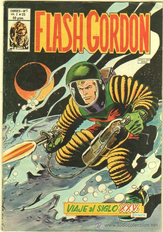 C&oacute;mics: FLASH GORDON V-2 N&ordm; 25 EDI. VERTICE 1980 - 36 PGS. - Foto 1