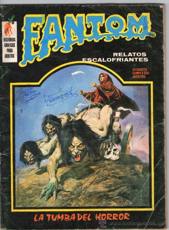 C&oacute;mics: FANTOM - N&ordm; 6 - LA TUMBA DEL HORROR - EDICIONES V&Eacute;RTICE - A&Ntilde;O 1972. - Foto 1