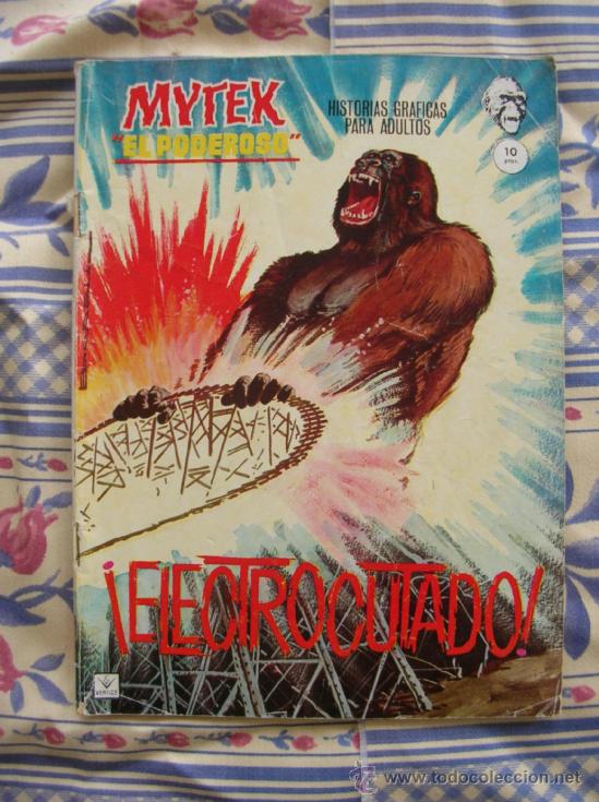 C&oacute;mics: VERTICE GRAPA N&ordm; 8: MYTEK EL PODEROSO: ELECTROCUTADO - Foto 1