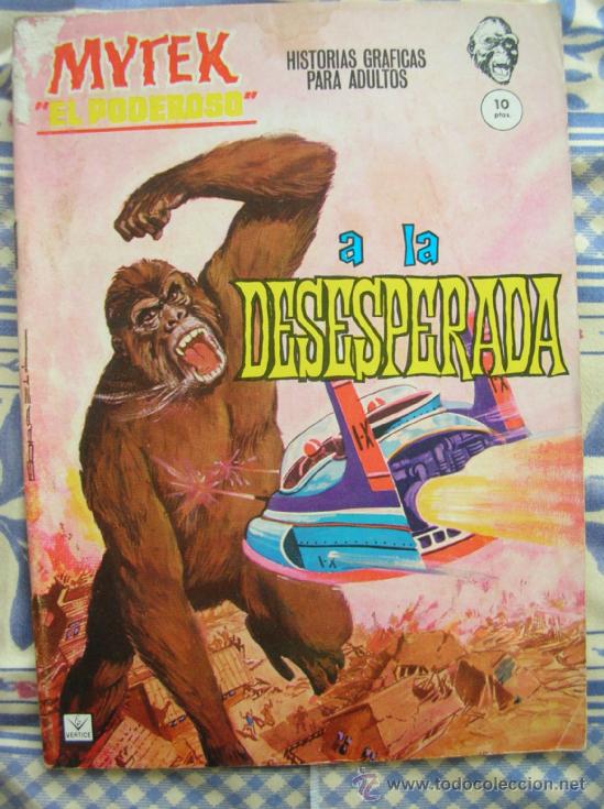 C&oacute;mics: VERTICE GRAPA N&ordm; 7: MYTEK EL PODEROSO: A LA DESESPERADA - Foto 1