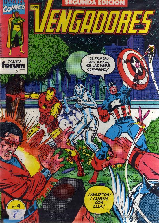 C&oacute;mics: Los vengadores: (N&uacute;mero 4, Forum, 2&ordf; Edici&oacute;n) - Foto 1
