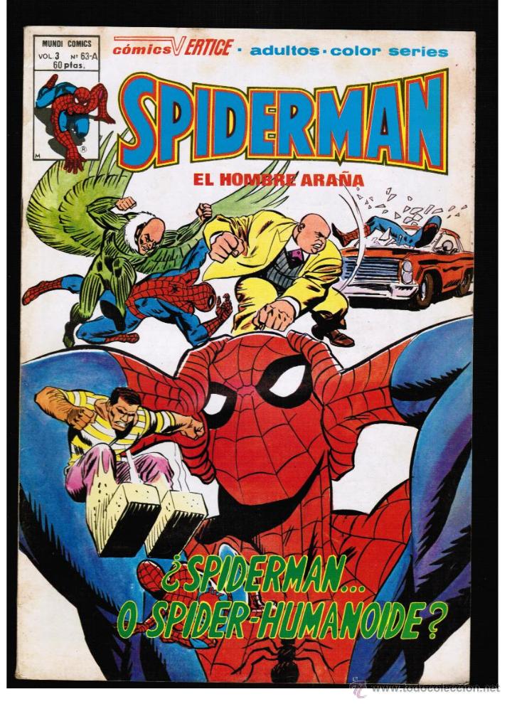 C&oacute;mics: SPIDERMAN VOL.3. N&ordm; 63-A - VERTICE - Foto 1
