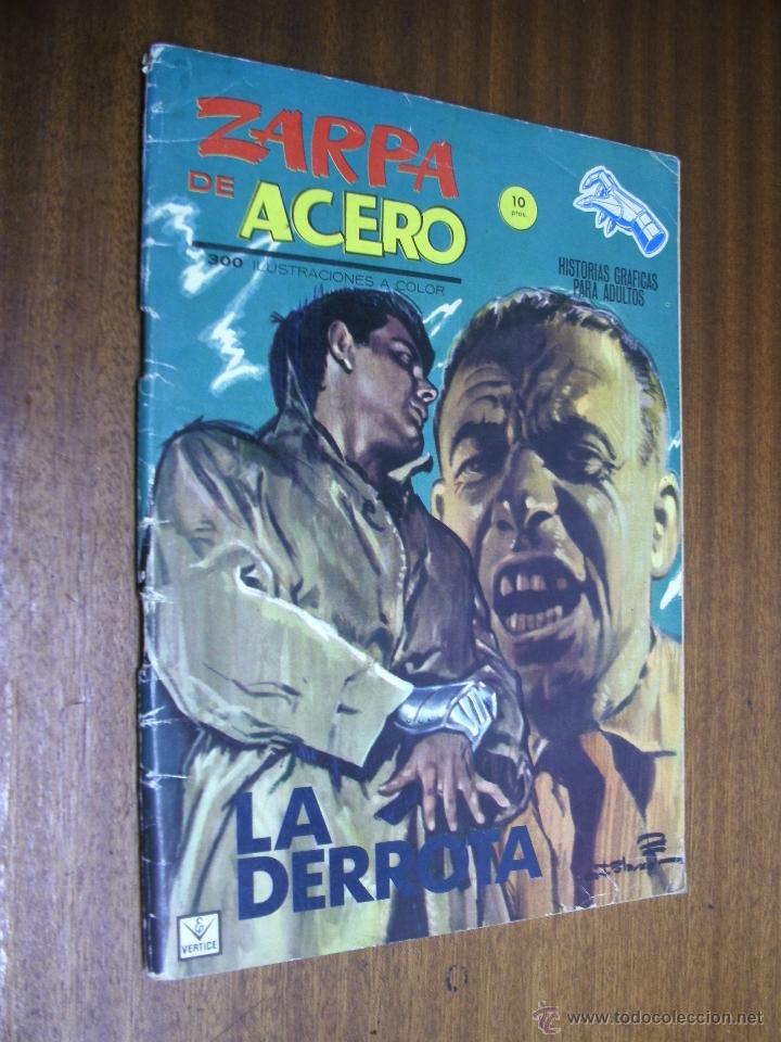 C&oacute;mics: ZARPA DE ACERO / LOTE DE 15 N&Uacute;MEROS / V&Eacute;RTICE GRAPA - Foto 6