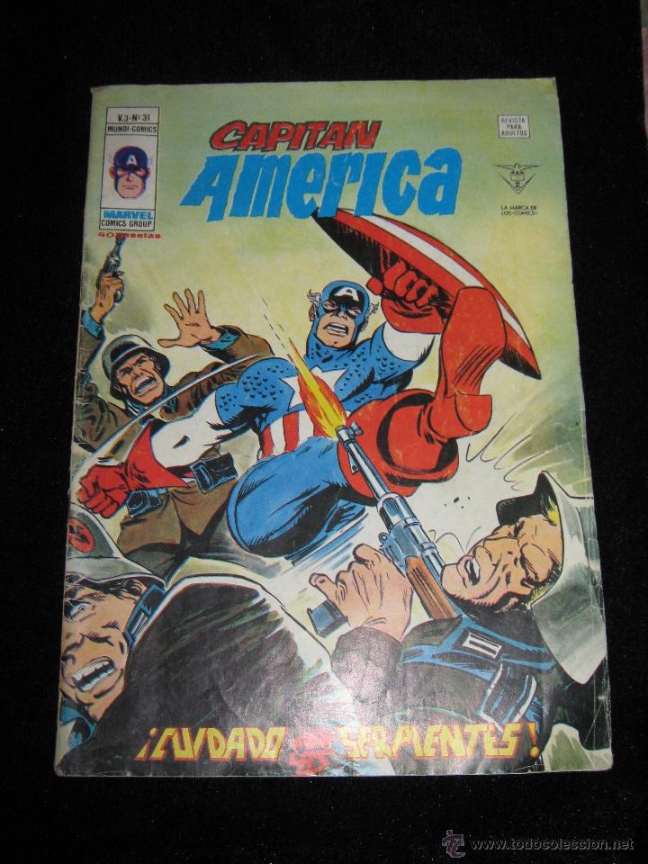 C&oacute;mics: EL CAPITAN AMERICA - VOL.  N&ordm; 31 - Foto 1