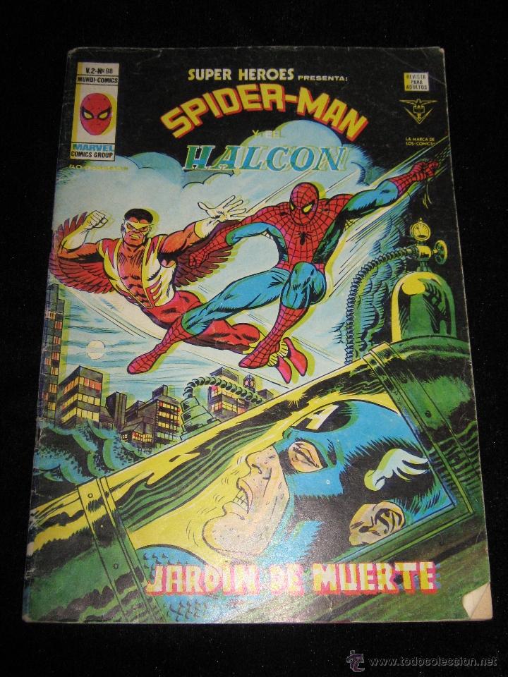 C&oacute;mics: SPIDERMAN Y EL HALCON - VOL 2 N&ordm; 98 - Foto 1