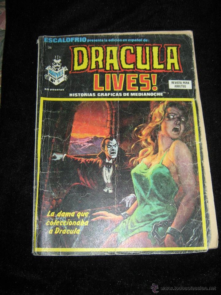 C&oacute;mics: ESCALOFRIO - DRACULA LIVES - N&ordm; 9 - Foto 1
