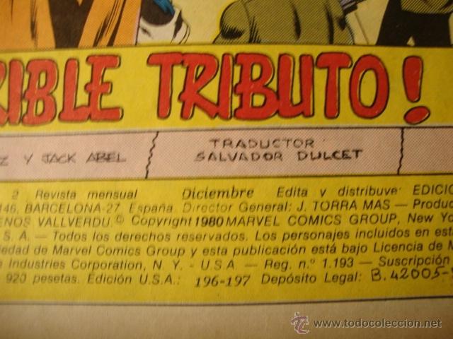 C&oacute;mics: COMIC VERTICE MUNDI COMICS LOS VENGADORES N&ordm; 2 - Foto 3