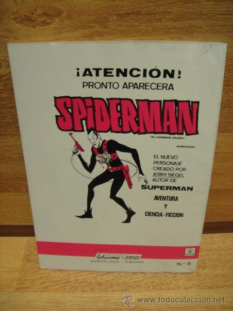 C&oacute;mics: selecciones vertice grapa n&ordm; 5 - excelente estado - Foto 2