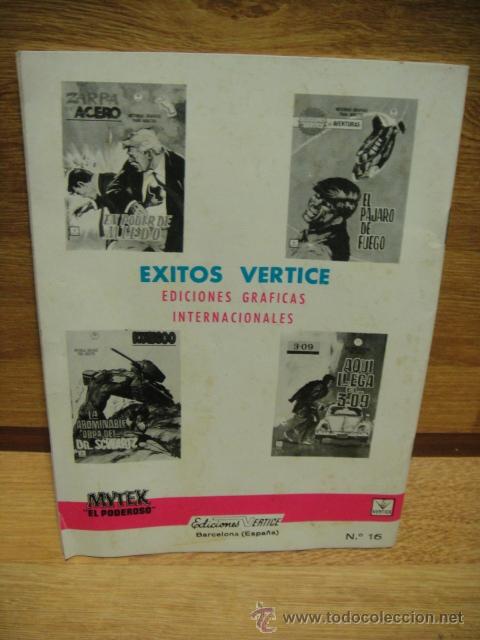 C&oacute;mics: mytek n&ordm; 16 - vertice grapa - Foto 2