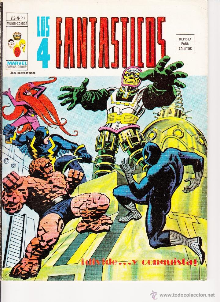 C&oacute;mics: 4 FANTASTICOS V.2 N. 23 - Foto 1