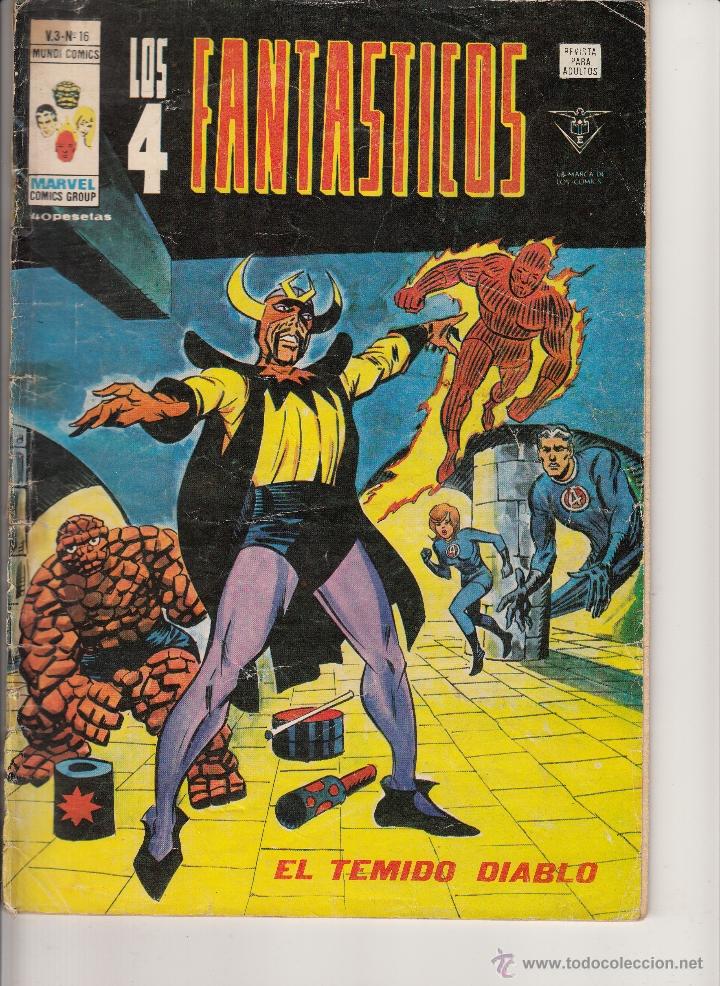 C&oacute;mics: 4 FANTASTICOS V.3 N. 16 - Foto 1