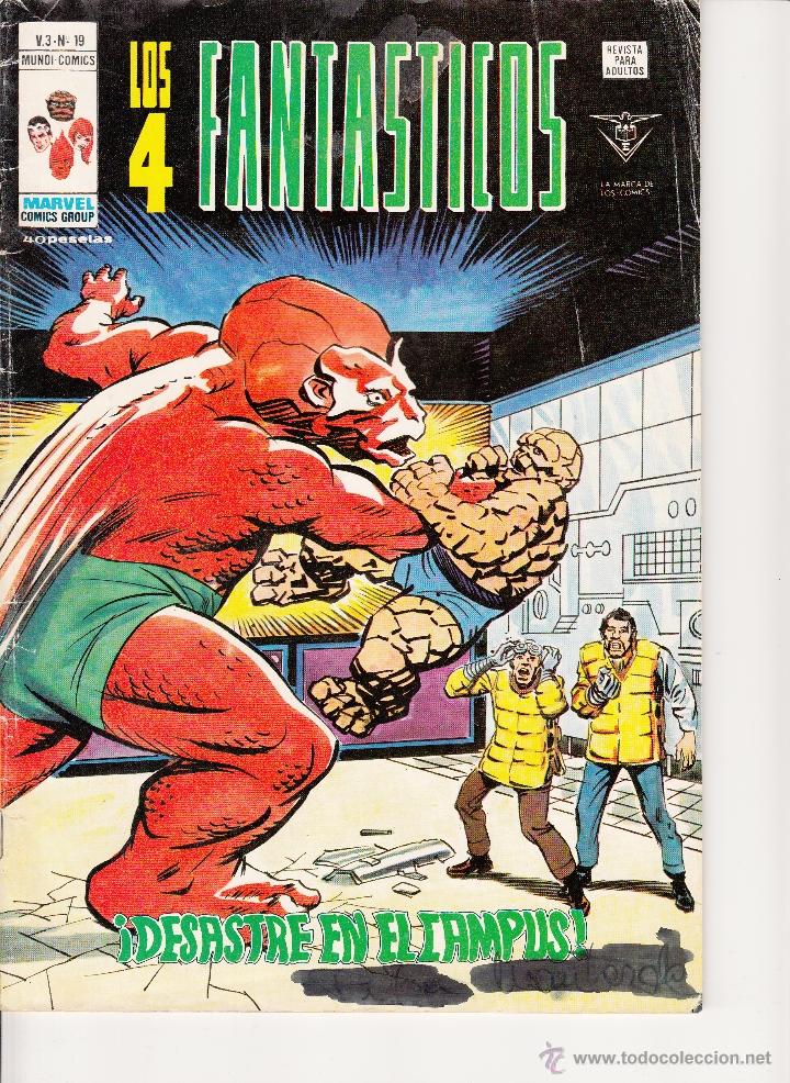 C&oacute;mics: 4 FANTASTICOS V.3 N. 19 - Foto 1