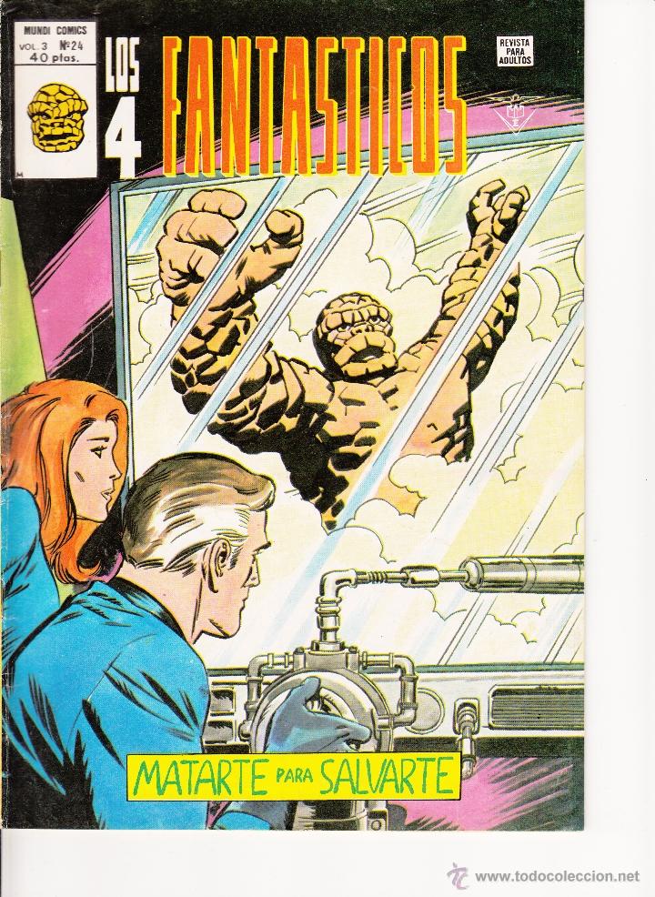 C&oacute;mics: 4 FANTASTICOS V.3 N. 24 - Foto 1