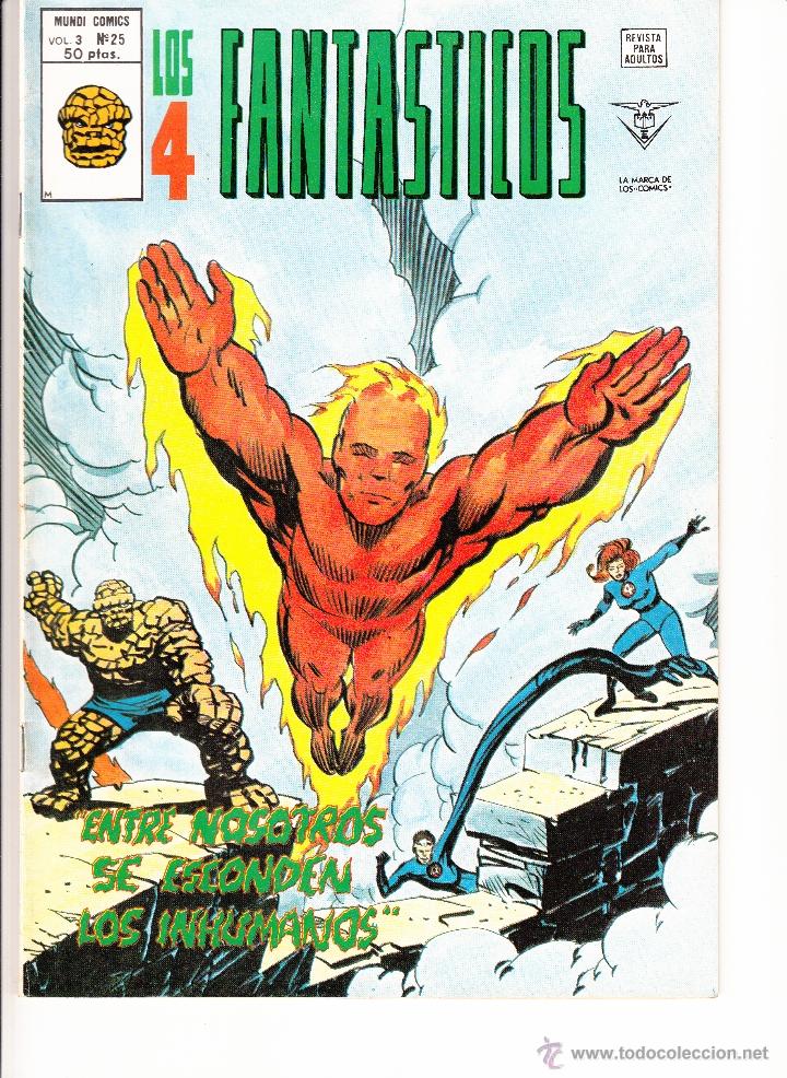 C&oacute;mics: 4 FANTASTICOS V.3 N. 25 - Foto 1