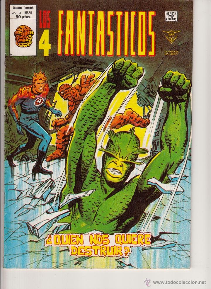 C&oacute;mics: 4 FANTASTICOS V.3 N. 26 - Foto 1