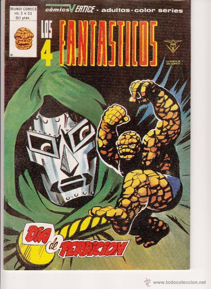 C&oacute;mics: 4 FANTASTICOS V.3 N. 33 - Foto 1