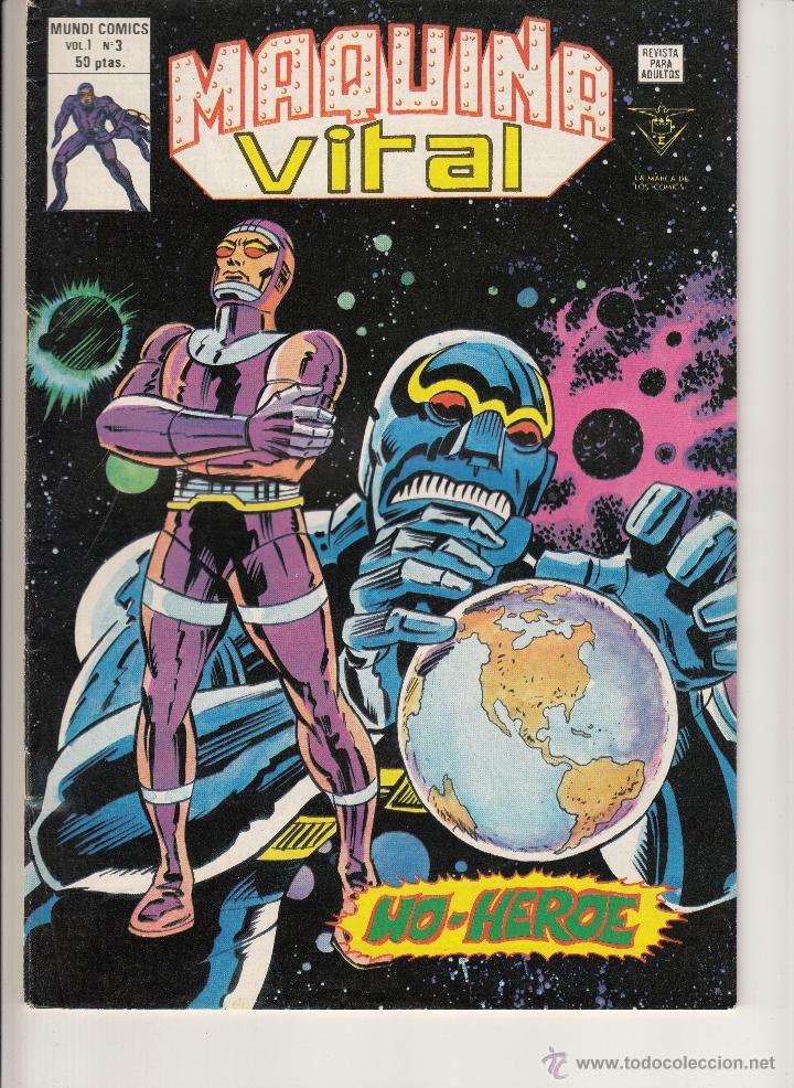 C&oacute;mics: MAQUINA VITAL 3 V.1 - Foto 1