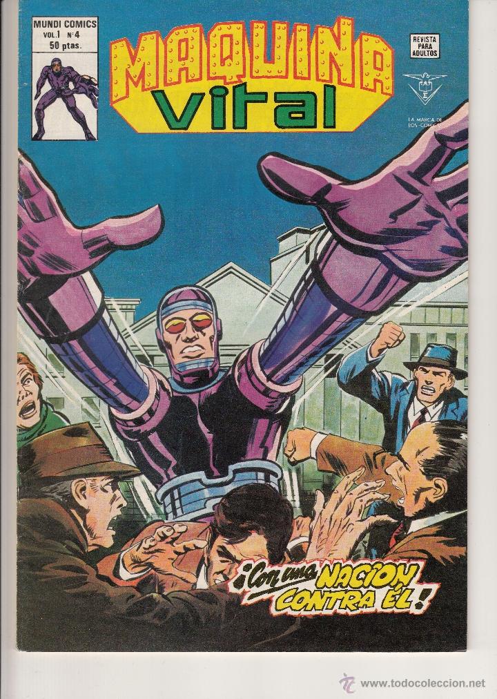 C&oacute;mics: MAQUINA VITAL 4 V.1 - Foto 1