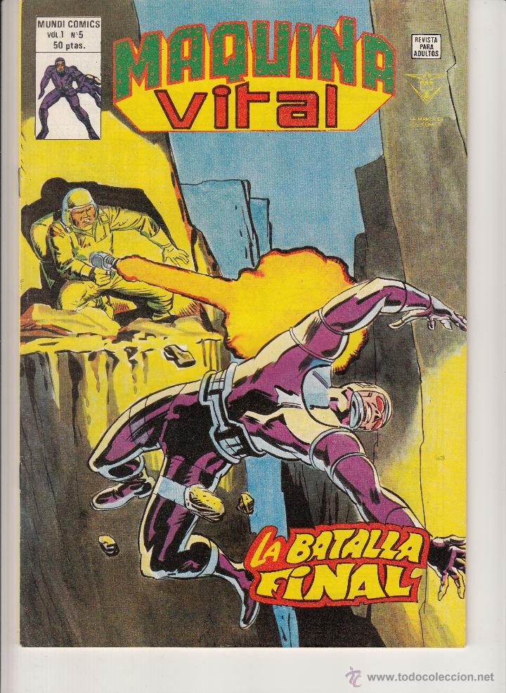 C&oacute;mics: MAQUINA VITAL 5 V.1 - Foto 1