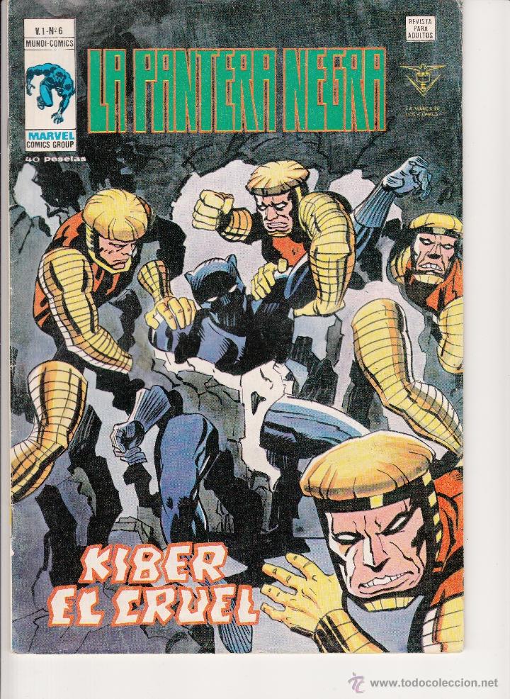 C&oacute;mics: PANTERA NEGRA V.1 N. 6 - Foto 1