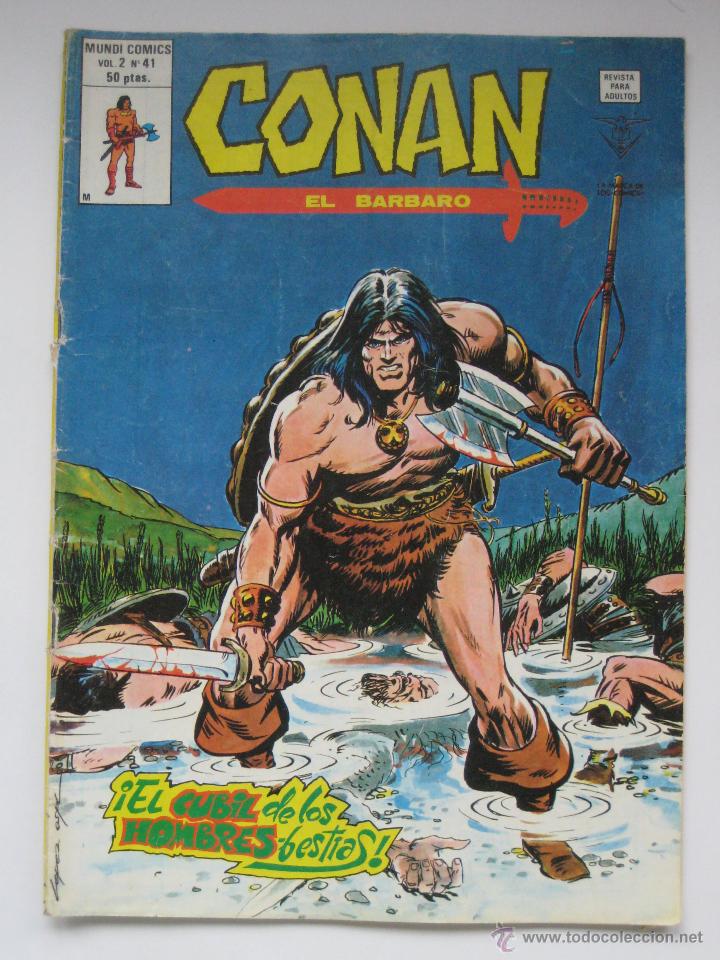 C&oacute;mics: CONAN EL BARBARO VOL. 2 N&ordm; 41. VERTICE - Foto 1