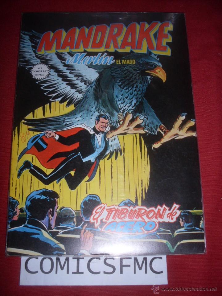 C&oacute;mics: MUNDI-COMICS MANDRAKE NUMERO 8 BUEN ESTADO - Foto 1